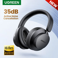 UGREEN HiTune Max3 Hybrid 35dB ANC aktywne słuchawki z redukcją szumów bezprzewodowe słuchawki douszne Bluetooth, dźwięk przestrzenny 3D 1